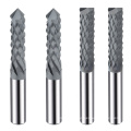 diamond coated popcorn end mills milling cutter